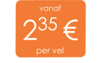 vanaf 235 € per vel