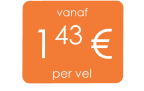 vanaf 143 € per vel
