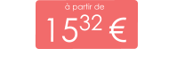 à partir de 1532 €