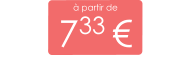 à partir de 733 €