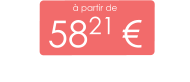 à partir de 5821 €