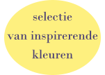 selectie van inspirerende kleuren