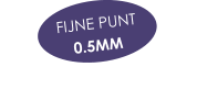 FIJNE PUNT  0.5MM