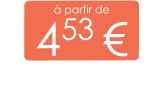 à partir de 453 €