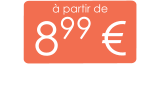 à partir de 899 €