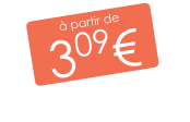 à partir de 309€