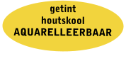 getint houtskool AQUARELLEERBAAR