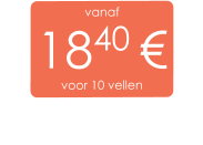 vanaf 1840 € voor 10 vellen