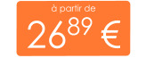 à partir de 2689 €
