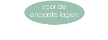 voor de  onderste lagen