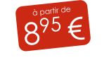 à partir de 895 €