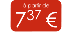à partir de 737 €