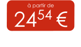 à partir de 2454 €