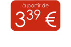 à partir de 339 €