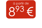 à partir de 893 €
