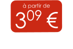 à partir de 309 €