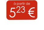 à partir de 523 €