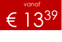 vanaf € 1339