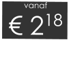vanaf € 218
