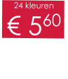 24 kleuren € 560