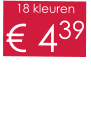 18 kleuren € 439