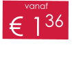 vanaf € 136