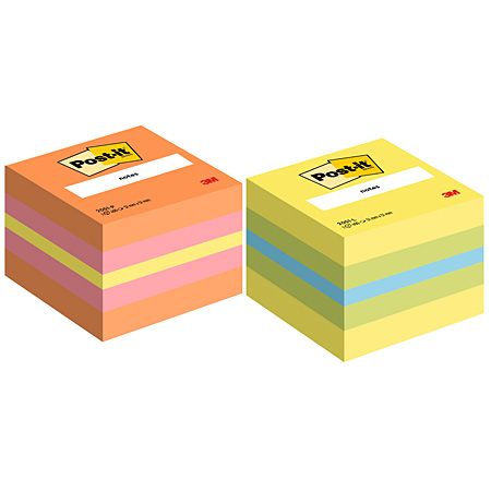 Post-It Notes - Mini Cube - memoblok met 400 zelfklevende blaadjes - 51x51mm