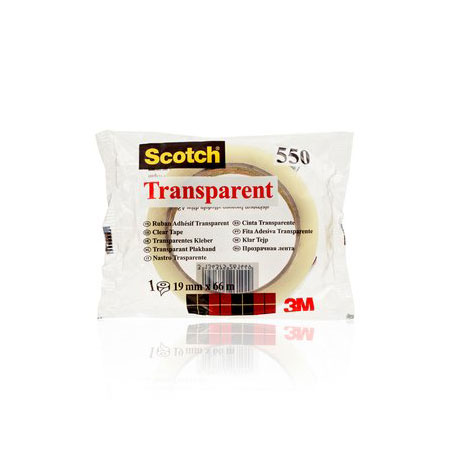 Scotch Transparent Tape Flowpack 550 - transparante plakband