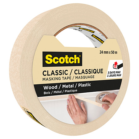 Scotch Classic - masking tape - roll 24mmx50m