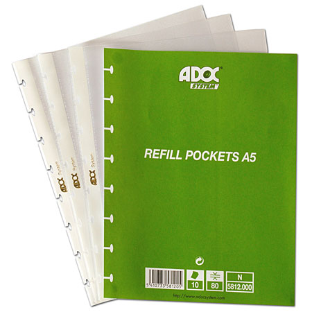 Adoc System Bind-ex - pak met 10 geperforeerde tassen