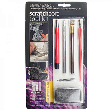 Ampersand Scratchbord - tool kit