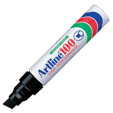 Artline 100N - permanent marker - chisel tip (7,5-12mm)