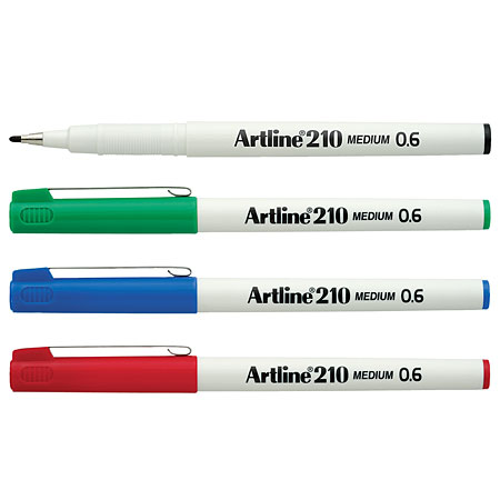 Artline 210 - fibre pen - round tip (0,6mm)