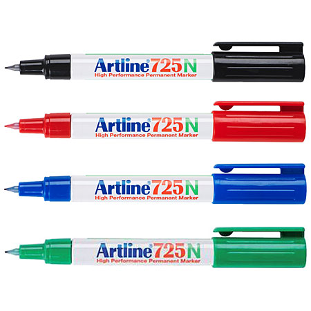 Artline 725N - permanent marker - bullet tip (0,4mm)