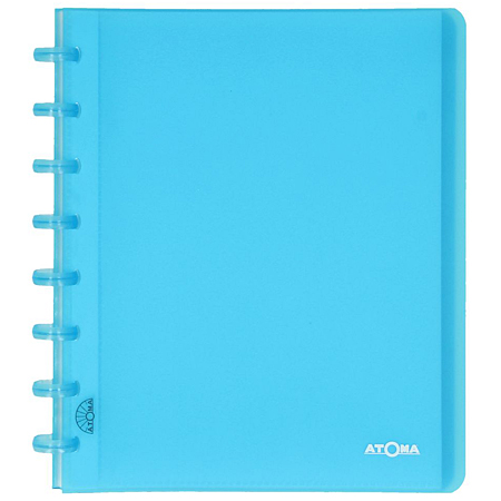 Atoma Album de présentation rechargeable - couverture PP transparent - 18,2x21,8cm (pour A5) - 20 pochettes