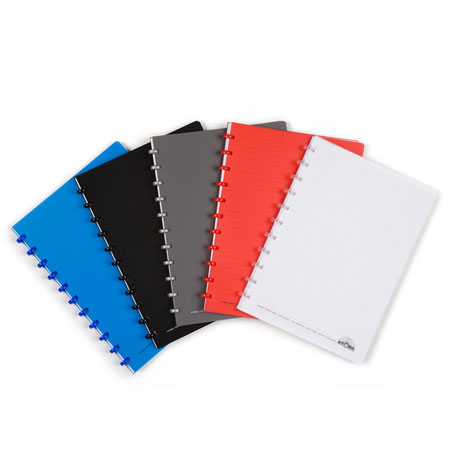 Atoma Cahier rechargeable - couverture PP - 144 pages - 21x29,7cm (A4)