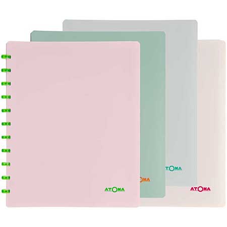 Atoma Smooth - refillable display book - PP cover - 24,5x31cm (for A4) - 50 sleeves