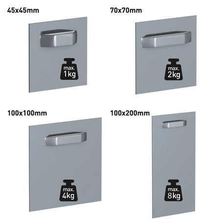 Artiteq Dibond Hanger - zelfklevende stalen haak