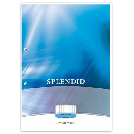 Aurora Splendid - A4 notepad - 100 sheets - 2 perforations