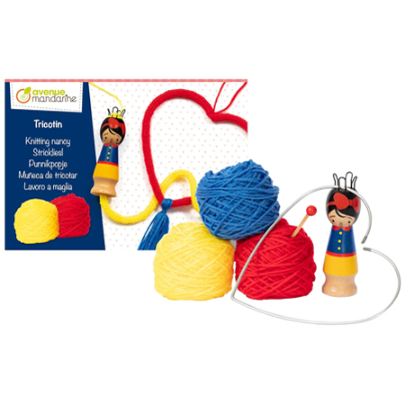 My Mandarine Wolkunst - creatieve wolpakket - punnikpopje