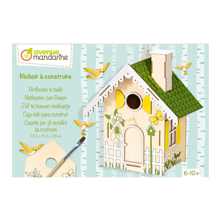 My Mandarine Maison pour animaux - kit de construction en bois