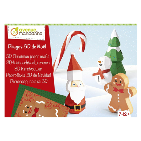 My Mandarine Vouwen & Monteren set - 3d vouwen kerst