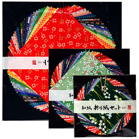 Awagami Origami - papier japonais - assortiment de 30 feuilles