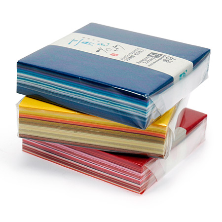 Awagami Washi Block - pack of 150 sheets for origami - 8,5x8,5cm