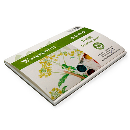 Awagami Bamboo Watercolour - watercolour paper pad - 15 sheets 250g/m²