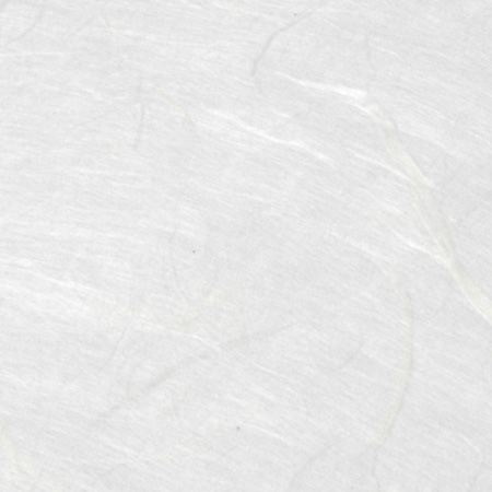 Awagami Unryu - papier japonais - feuille 43g/m² - 94x63,6cm - 2 bords frangés - blanc