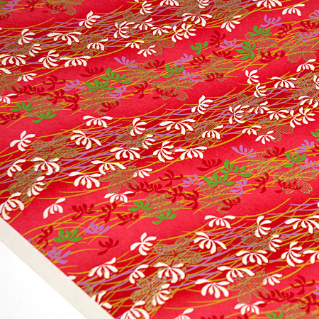 Awagami Kyoto Yuzen - japanese paper - sheet 70g/m² - 48,5x64cm - 4 straight edges - n.00507