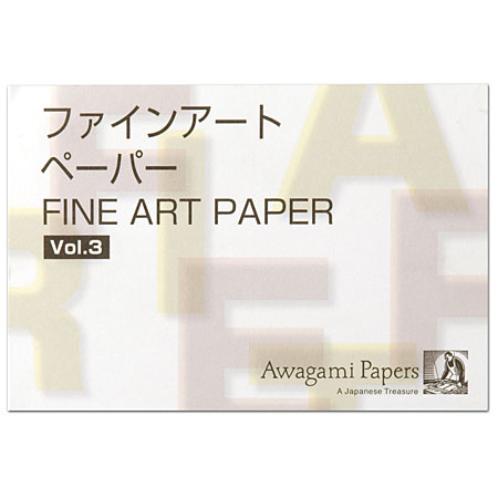 Awagami Fine Art Paper-Conservation Papers - carnet d'échantillons