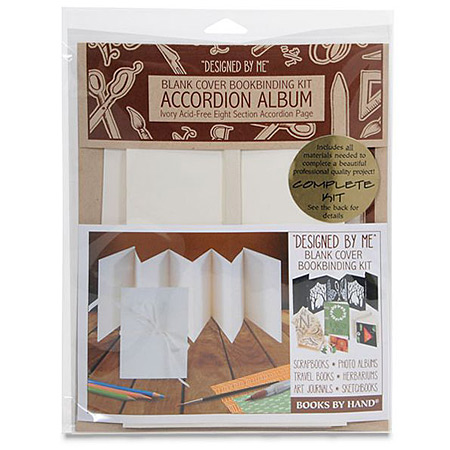 Books By Hand Album accordéon en kit - 13x18.5cm - couverture personnalisable