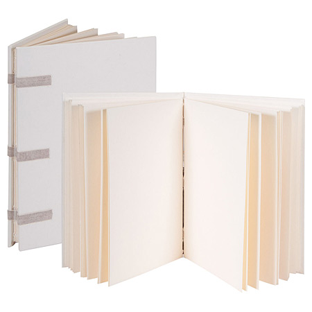 Books By Hand Dagboek kit - personnaliseerbare omslag - 60 ivoorkleurige bladzijden - 12.5x18cm